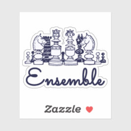 Ensemble-Aufkleber Aufkleber