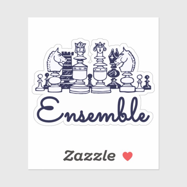 Ensemble Sticker (Blatt)