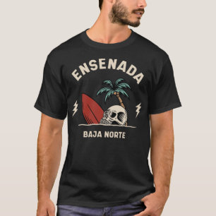 Ensenada Vintag Surfen Mexiko T-Shirt