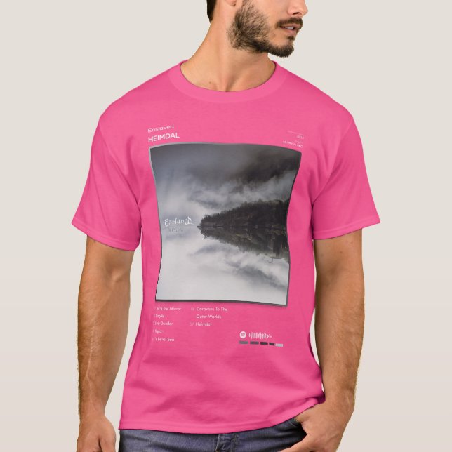 Enslaved - Heimdal Tracklist Album T-Shirt (Vorderseite)