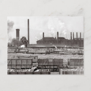 Ensley Iron Works, 1906 Postkarte