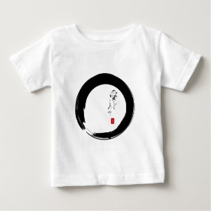 Enso mit Kanji "Mit Liebe" Baby T-shirt