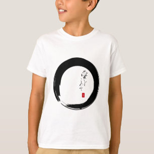 Enso mit Kanji "Mit Liebe" T-Shirt