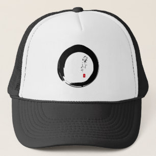 Enso mit Kanji "Mit Liebe" Truckerkappe