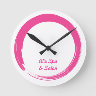 Enso Open Circle Massage Room Clocks Runde Wanduhr