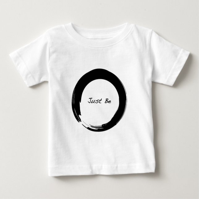 Enso with Just Be Baby T-shirt (Vorderseite)