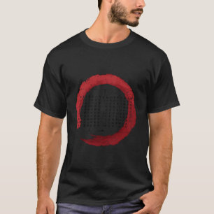 Enso Zen Buddhism Circle Japanisch Schreiben Kanji T-Shirt