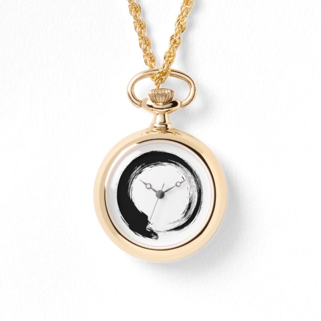 Enso Zen Circle Armbanduhr (Vorderseite)