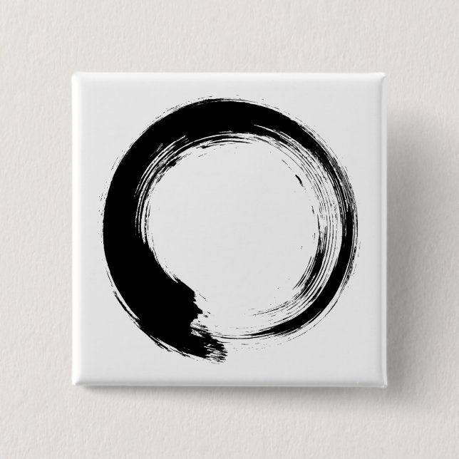 Enso Zen Circle Button (Vorderseite)