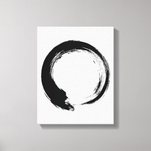 Enso Zen Circle Leinwanddruck