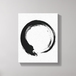 Enso Zen Circle Leinwanddruck