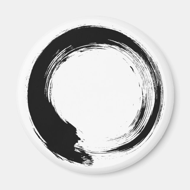 Enso Zen Circle Magnet (Vorne)