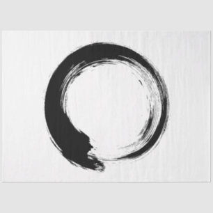 Enso Zen Circle Seidenpapier