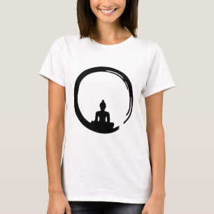 Enso, Zen, Kreis, Buddha-Meditation Japan Kalligra T-Shirt