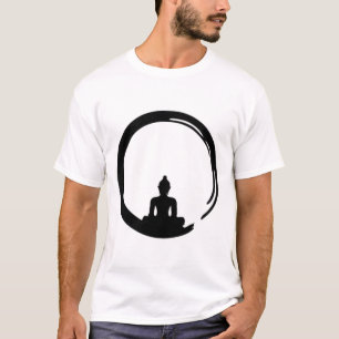 Enso, Zen, Kreis, Buddha Meditation Japan Kalligra T-Shirt