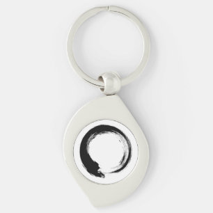Enso Zen Kreis Schlüsselanhänger