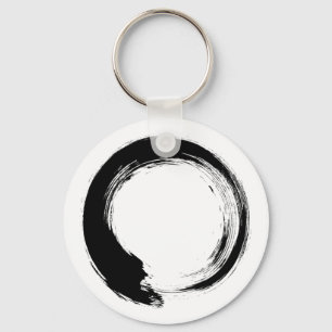 Enso Zen-Kreis Schlüsselanhänger