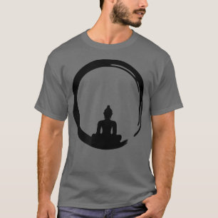 Enso, Zen, Kreis, Symbol Buddhismus Buddha Meditat T-Shirt