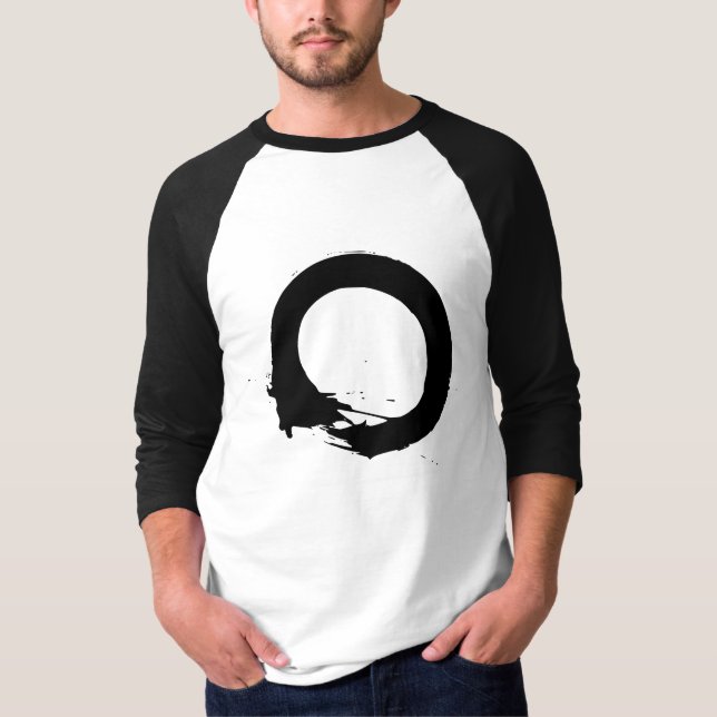 Ensō Zen-T-Shirt, Raglan T-Shirt (Vorderseite)