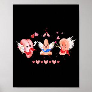 Ent-Krankenschwester Valentinstag Otolaryngologe O Poster