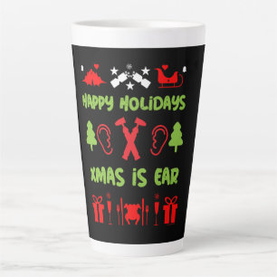 ENT Otolaryngology Otorhinolaryngologin Xmas Lar Milchtasse