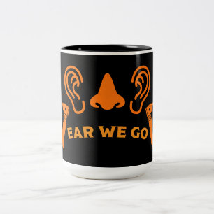 ENT Otolaryngology Otorhinolaryngologin Zweifarbige Tasse