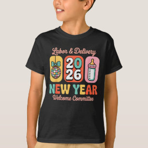 Entbindung & Geburtsstation 2026 Neujahrs-Willkomm T-Shirt