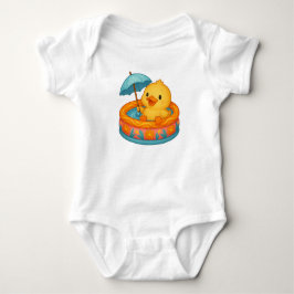 Entchen-Badezeit-Body Baby Strampler