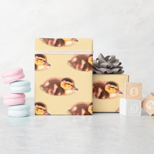 Entchen-Foto-Geschenkpapier Geschenkpapier