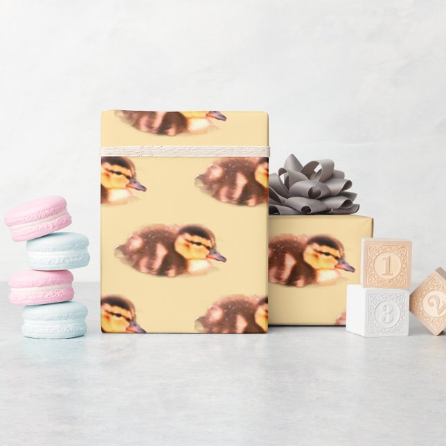 Entchen-Foto-Geschenkpapier  Geschenkpapier (Von Creator hochgeladen)