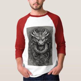 "Entdecke das Feuer im Inneren: Dragon Tattoo T - T-Shirt