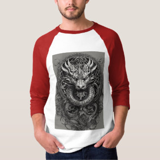 "Entdecke das Feuer im Inneren: Dragon Tattoo T - T-Shirt
