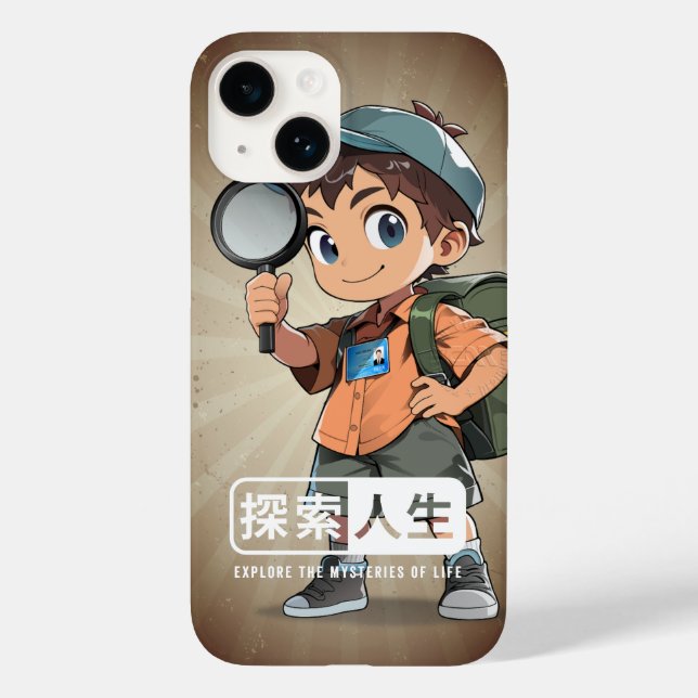 Entdecke das Leben | Case-Mate iPhone Hülle (Rückseite)
