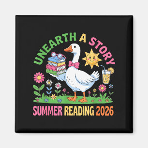 Entdecke eine Geschichte Sommer 2026 alberne Gans Magnet