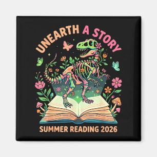 Entdecke eine Geschichte Sommer Bibliothekslesung  Magnet