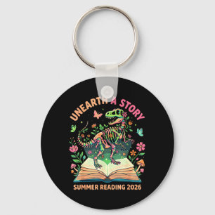Entdecke eine Geschichte Sommer Bibliothekslesung Schlüsselanhänger