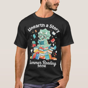 Entdecke eine Geschichte Sommerlektüre 2026 Biblio T-Shirt