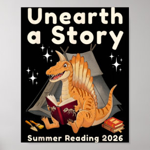 Entdecke eine Geschichte Sommerlektüre 2026 Spinos Poster