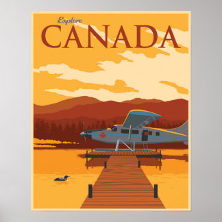 Entdecke Kanada! Poster