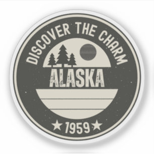 Entdecken Sie Alaska- Designs für jeden Liebhaber Aufkleber