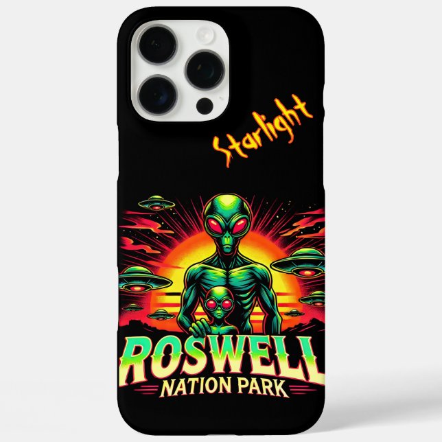 Entdecken Sie Alien Mysteries in Roswell! Case-Mate iPhone Hülle (Rückseite)