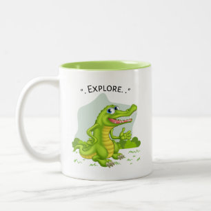 Entdecken Sie Cocodrille Cartoon Tasse