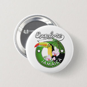 Entdecken Sie das Bahamas-Logo Car Magnet Button