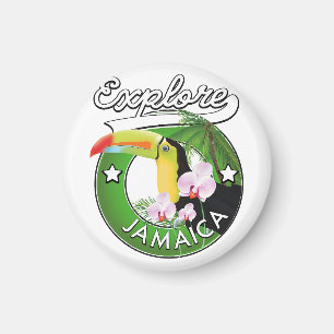 Entdecken Sie das Bahamas-Logo Magnet