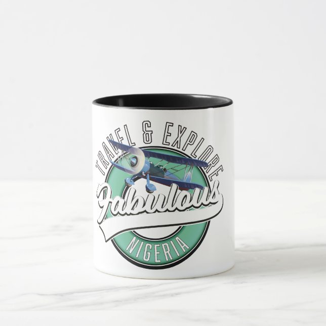 Entdecken Sie das fabelhafte ägyptische Logo. Tass Tasse (Zentrum)