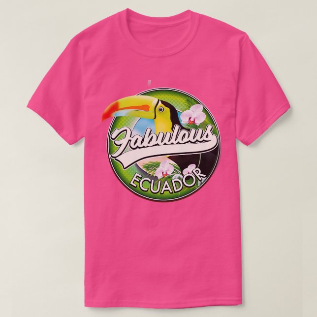 Entdecken Sie das fabelhafte Ecuador T-Shirt (Design vorne)