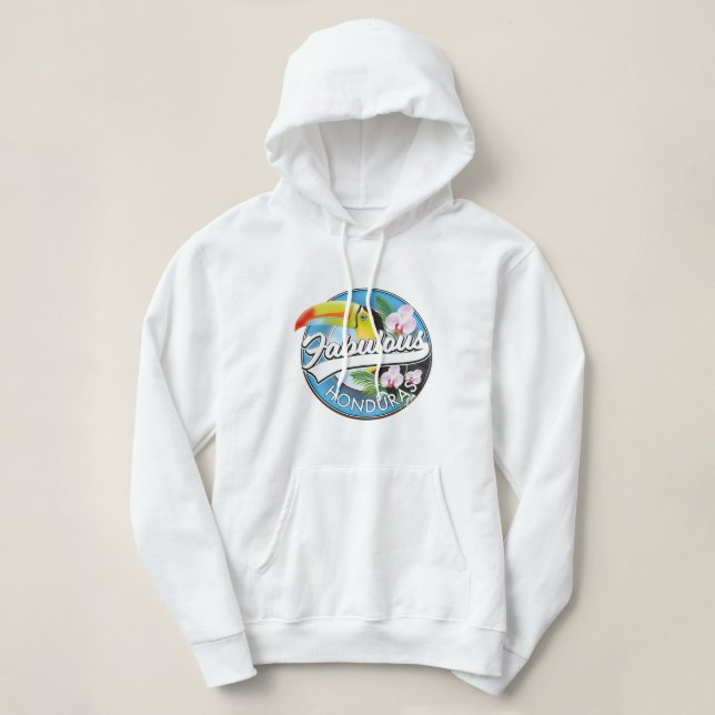 Entdecken Sie das fabelhafte Honduras-Logo Hoodie (Design vorne)
