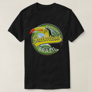 Entdecken Sie das fabulous Brazil Logo T-Shirt