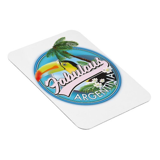 Entdecken Sie das fantastische Argentinien-Logo Magnet (Rechte Seite)