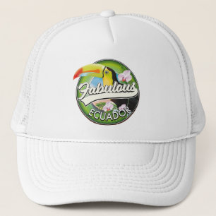 Entdecken Sie das fantastische Ecuador-Logo Truckerkappe